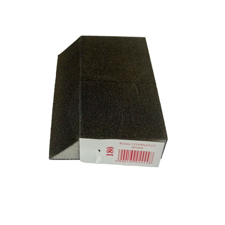 Burete abraziv unghiular Germa Flex Retina, granulatie 180, 125x90x65x25mm