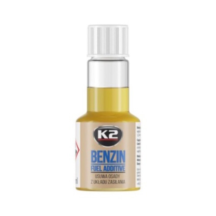 K2 benzinbefecskendező tisztító adalék, 50ml