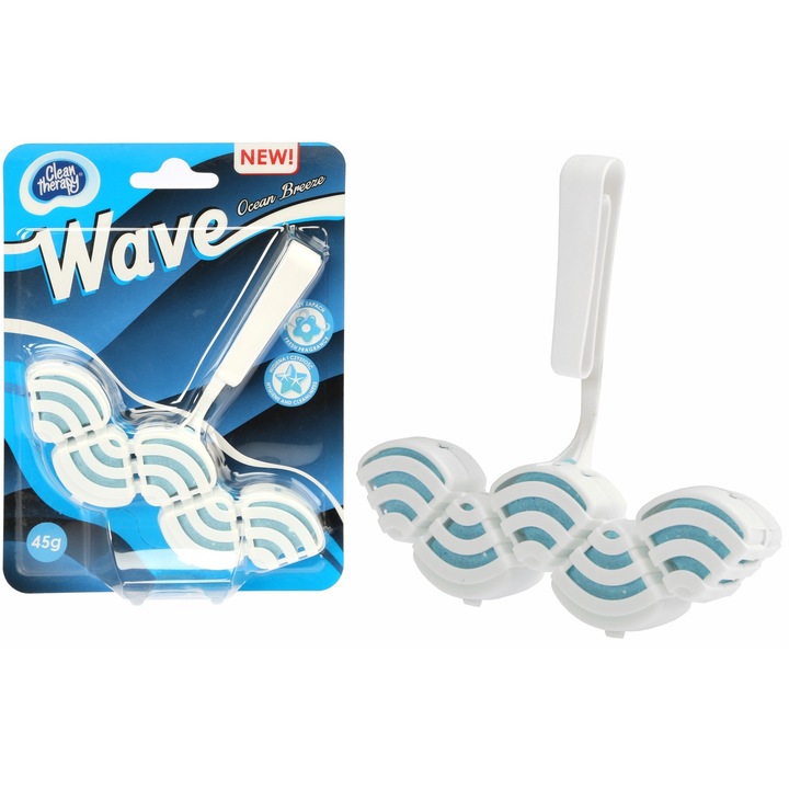 Odorizant toaleta Clean Therapy Wave, Ocean breeze, 45g