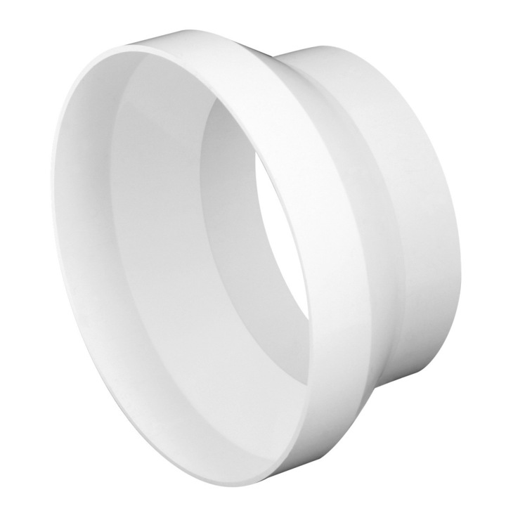 Reductor canal ventilatie Awenta KO125-29, PVC, termorezistent, 125/100mm