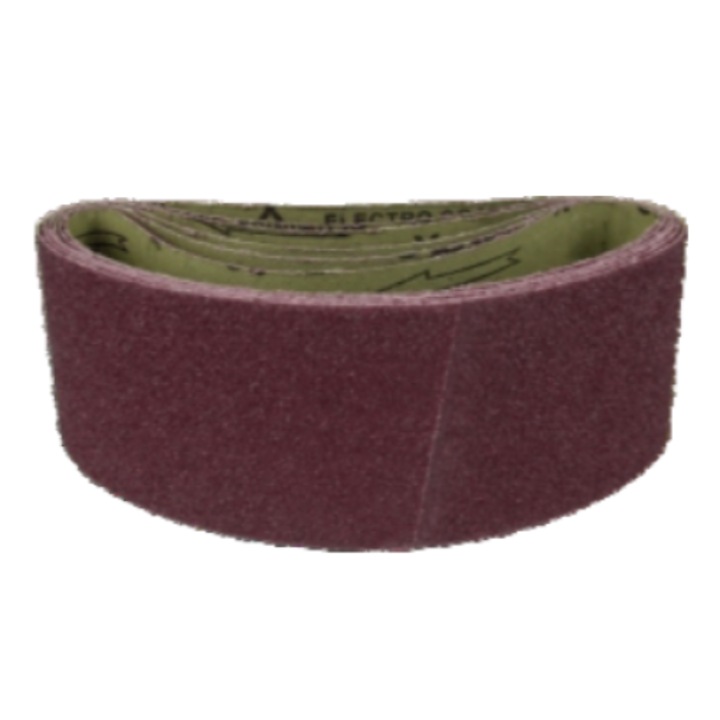 Set 3 benzi abrazive, Germa Flex, 75x533mm, granulatie 100, pentru lemn/metale