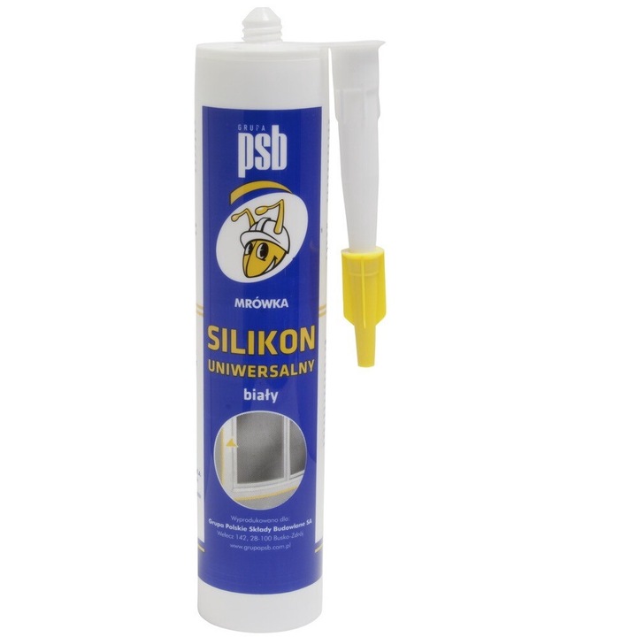 Silicon universal, PSB, alb, 300ml
