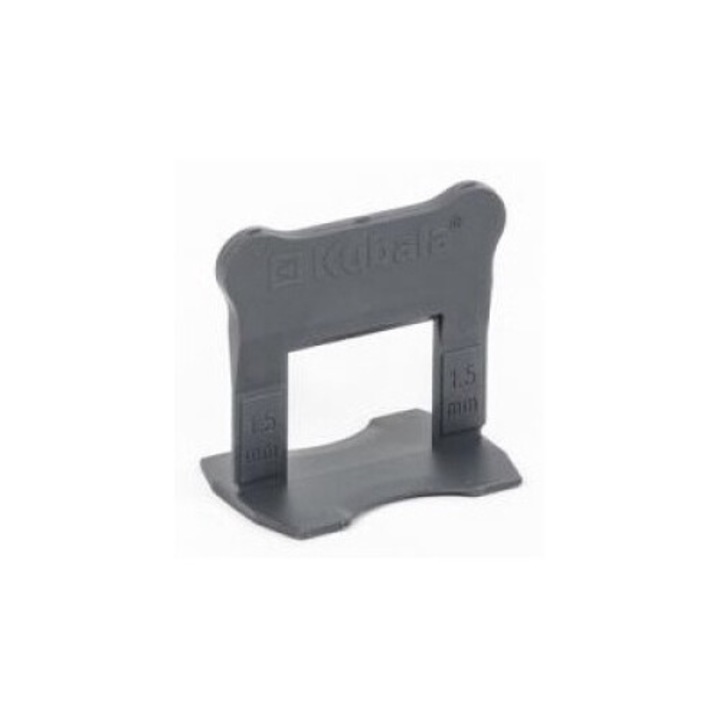 Cleme Nivelare Placi SMART LEVEL 1,5mm – Set 100 buc – KUBALA 1868 pentru Gresie 3–16mm