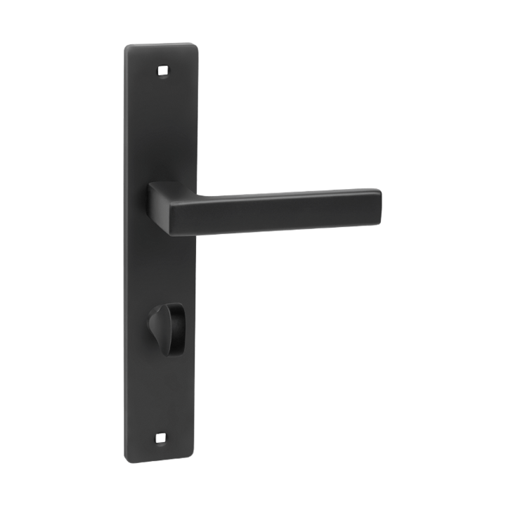 Maner usa interior KUCHINOX Rando, aluminiu/otel, negru, 122x240x40mm