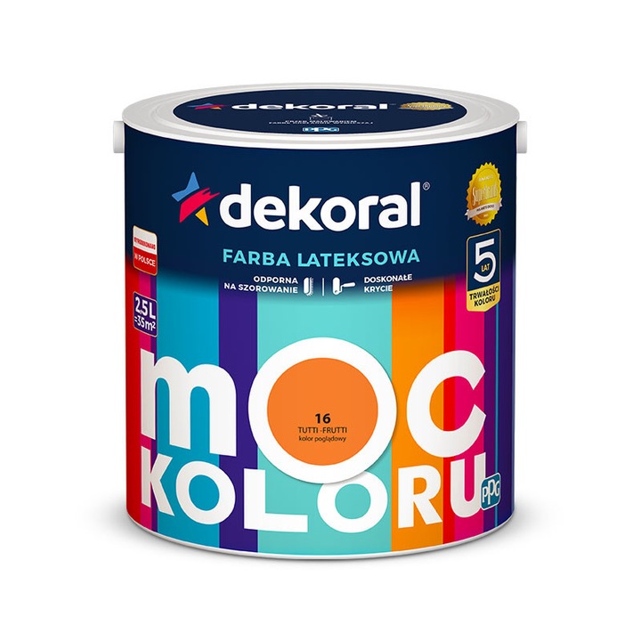 Díszfesték, PPG Orange, 2,5L