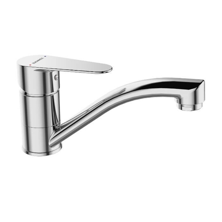 KUCHINOX Fresno szaniter csaptelep, egykaros, munkalapra szerelhető, kerámia, króm, 35mm