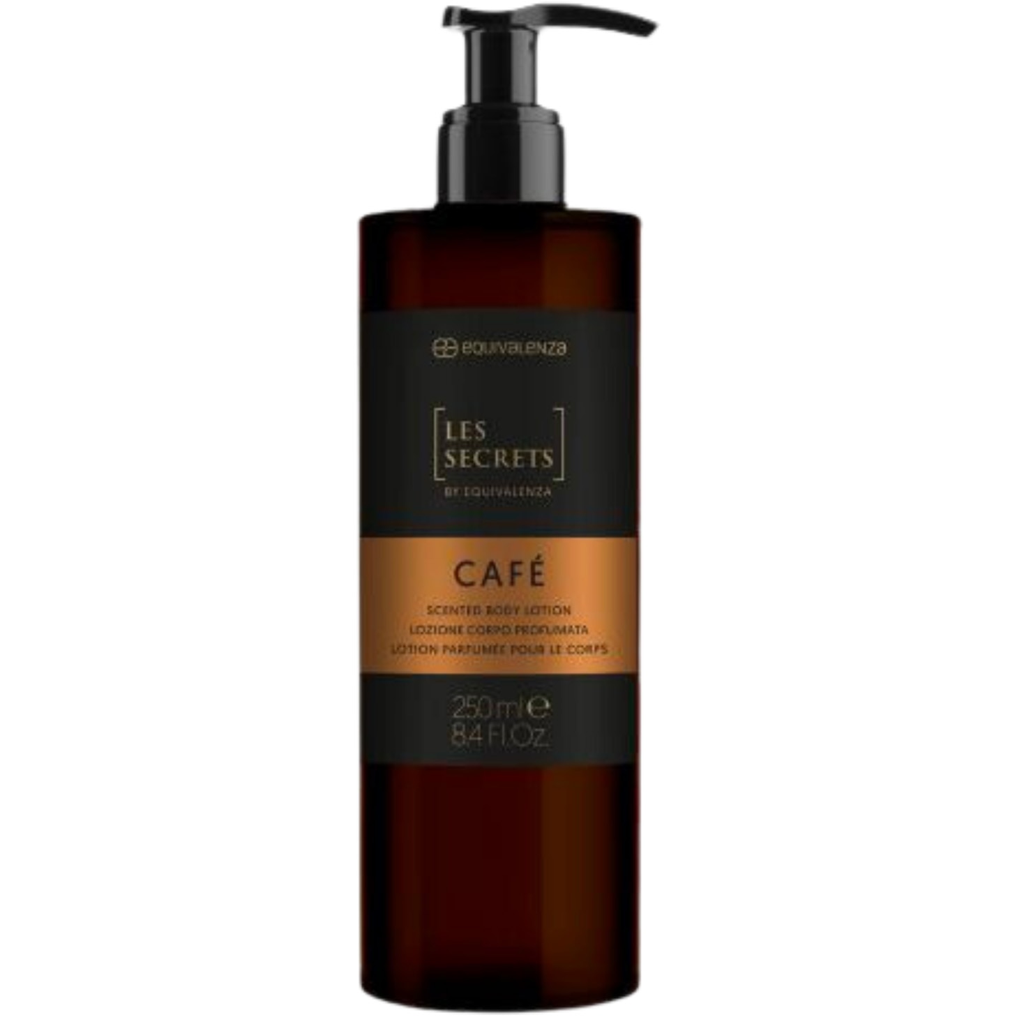 Lotiune de corp Equivalenza Les Secrets Cafe, Unisex, 250 ml