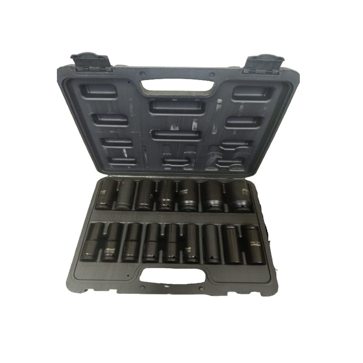 Set chei tubulare, 10 elemente, Haki HK-287