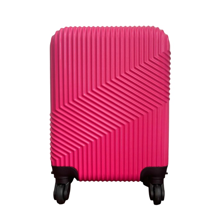 Kabinkocsi Ryan Air, Wizzair, Resistant ABS, 55x35x22, Pink Fuchsia, TR-00095