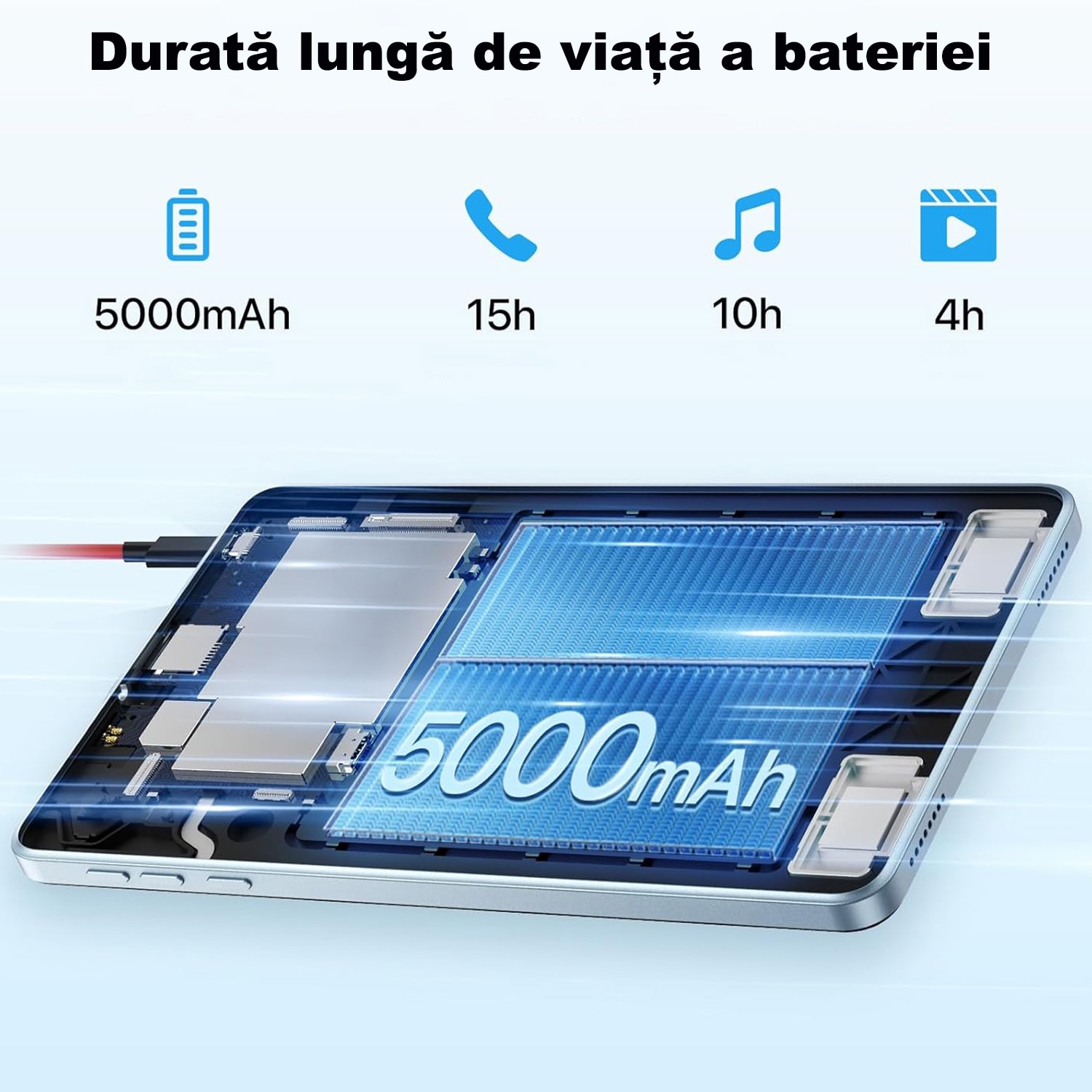 Tableta UMIDIGI G1 Tab Mini, Quad-Core, 8.0", 7GB RAM (3+4), 32GB, Wi-Fi, Space Grey