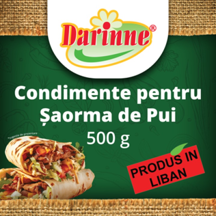 Condimente pentru Saorma de Pui, Darinne, 500 g