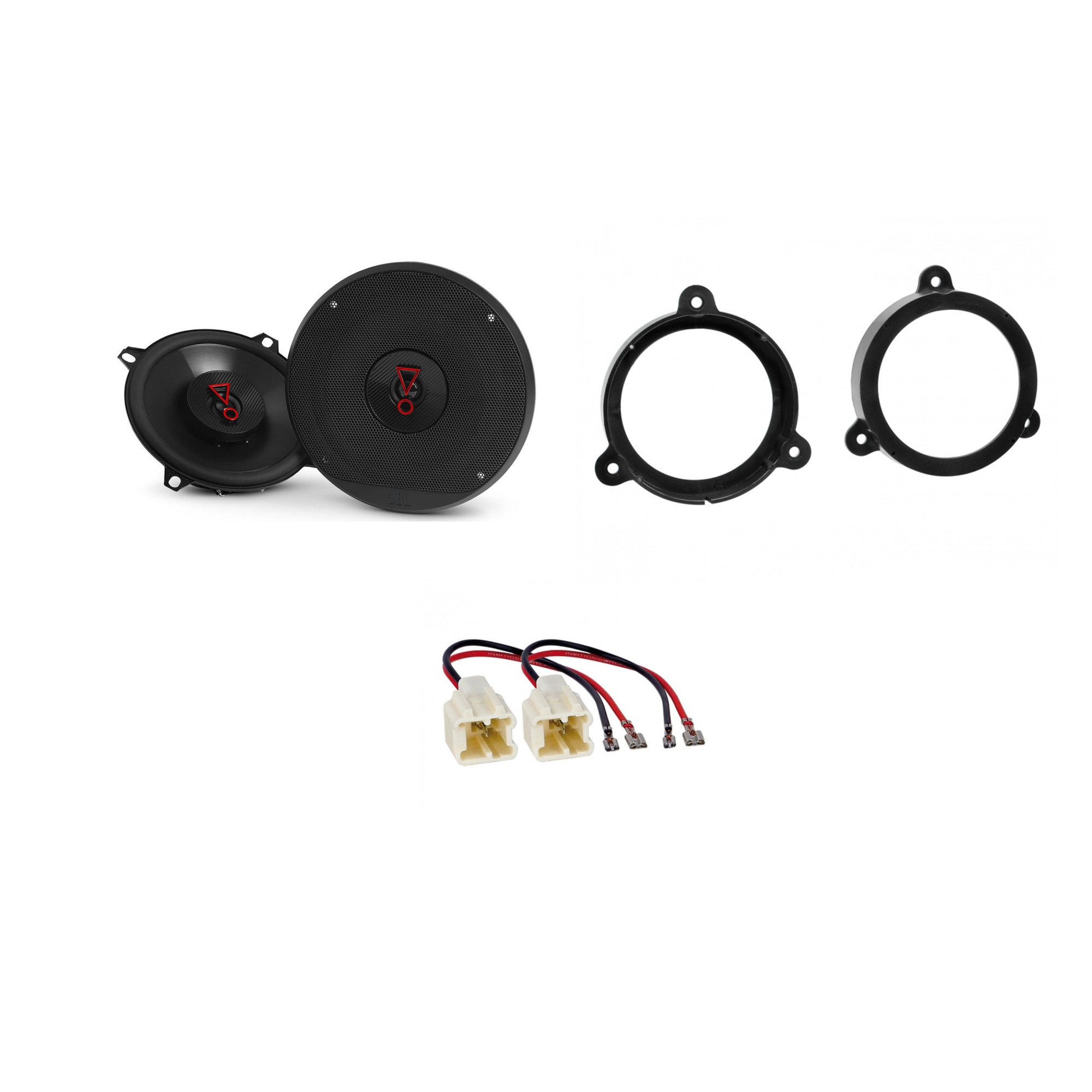 Pachet audio, Dacia Logan I 2006-2009, Difuzoare JBL Stage3 527