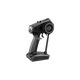 Barca RC cu telecomanda Black Turbo Military, Lungime 42 cm, 2,4 GHz, Viteza 28 km/h, Raza 60m, Racire pe apa, Jetdrive, RTR, 8+
