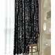 Set draperii din catifea texturata cu inele gri, Madison, 250x245 cm, densitate 700 g/ml, Melisa, 2 buc