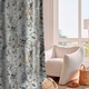 Draperie din catifea texturata cu inele albe, Madison, 200x270 cm, densitate 700 g/ml, Idara, 1 buc