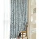 Draperie din catifea texturata cu inele gri, Madison, 250x235 cm, densitate 700 g/ml, Nerea, 1 buc