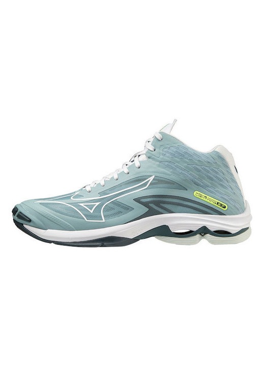 Adidasi Mizuno Wave Lightning Z7 MID, Poliester/Nylon, Turcoaz, Turcoaz, 46.5