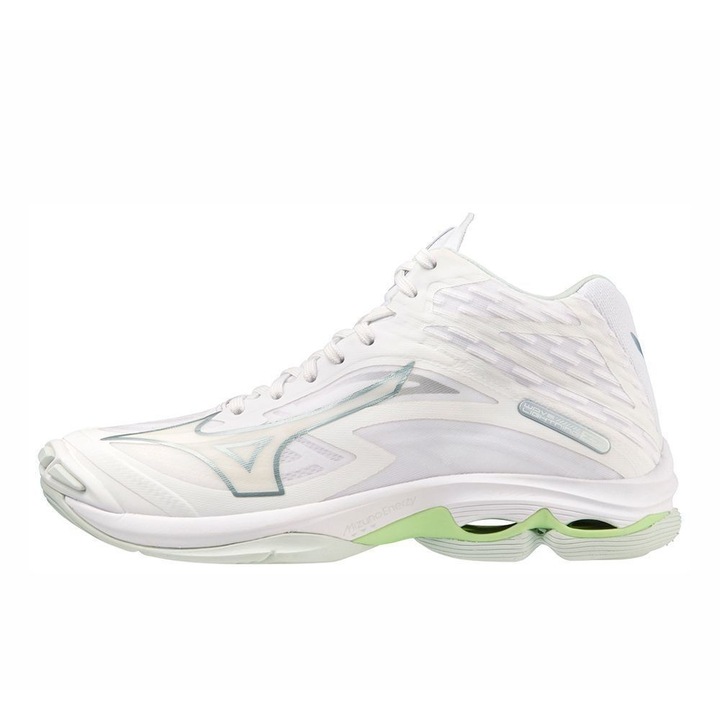 Adidasi Mizuno Wave Lightning Z7 MID, Poliester/Nylon, Alb, Alb, 42