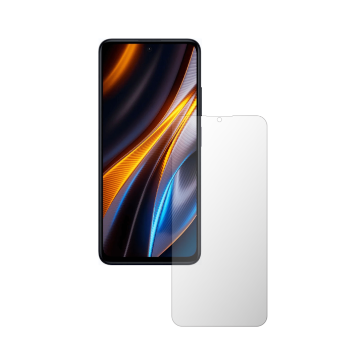 Комплект от 2 броя протектори за екран iSkinz за Xiaomi Poco X4 GT - подходящ за калъф, невидим Skinz HD, ултра-прозрачен силикон с пълно покритие, залепващ и гъвкав