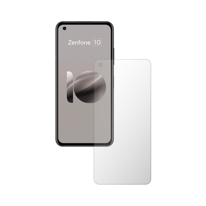 Комплект от 2X iSkinz протектор за екран за Asus Zenfone 10 - цял изрез, невидим Skinz HD, ултра-прозрачен силикон с пълно покритие, залепващ и гъвкав