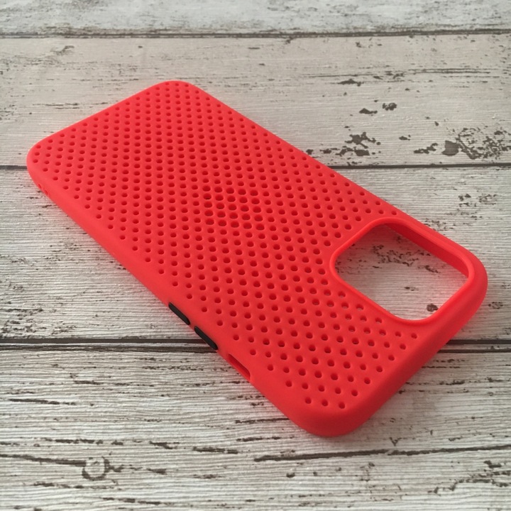 Калъф НС, съвместим с Apple iPhone 12 Pro Max Silicon Breath Rosie