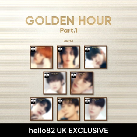 ATEEZ GOLDEN HOUR HMV UK digipack ウヨン Signed] ATEEZ - GOLDEN HOUR : Part.2 - UK hello82 Exclusive