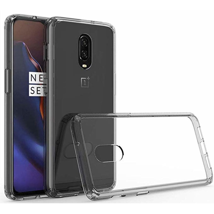 Husa compatibila cu OnePlus 6T Super Slim 0.5mm Silicon Gel TPU Transparenta