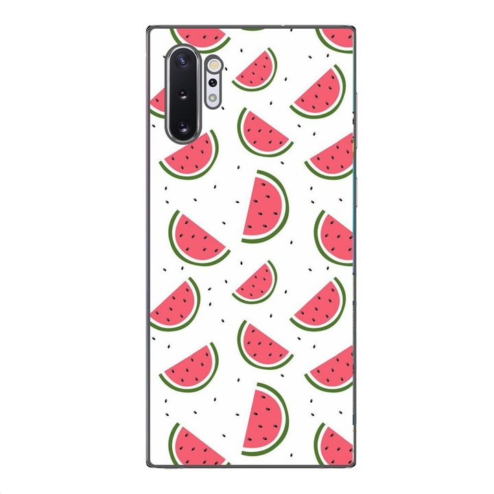 Капак, съвместим с модел на Samsung Galaxy Note 10 Plus Silicon Gel Tpu Pattern с дини