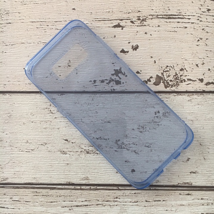 Кейс съвместим с Samsung Galaxy S8 Silicon Ringke Aqua Blu