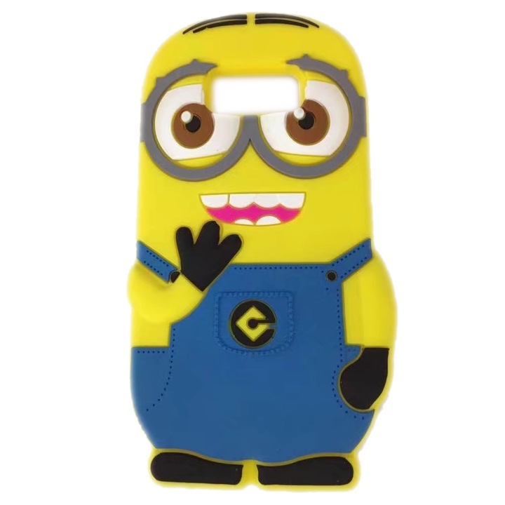 Husa compatibila cu Samsung Galaxy S8+ Plus Silicon 3D Minioni
