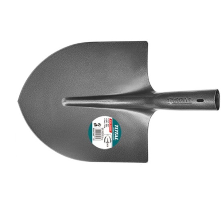 Lapát éles hegyű, nyél nélkül Total, 29 x 29 cm