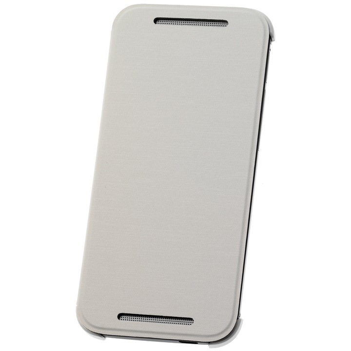 Калъф HTC Flip-Case за One Mini M8, Бял