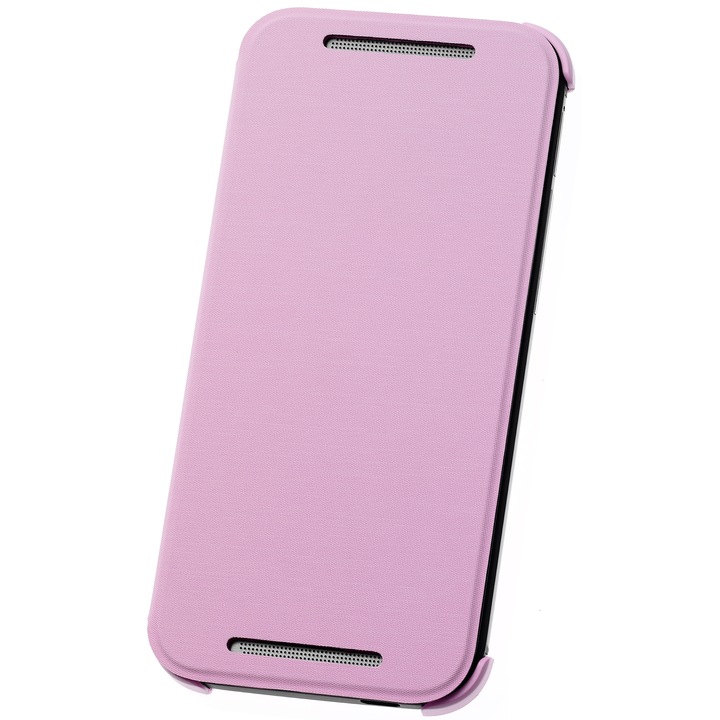 Протектор HTC Flip-Case за HTC One Mini M8, Розов