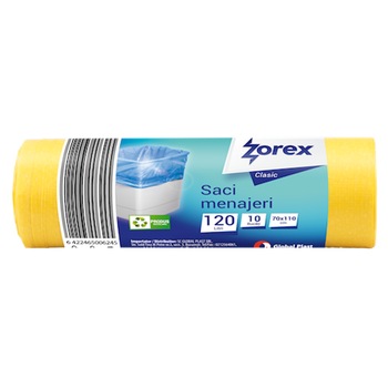 Saci menajeri, 120 litri, 10 buc Saci menajeri, 120 litri, 10 buc