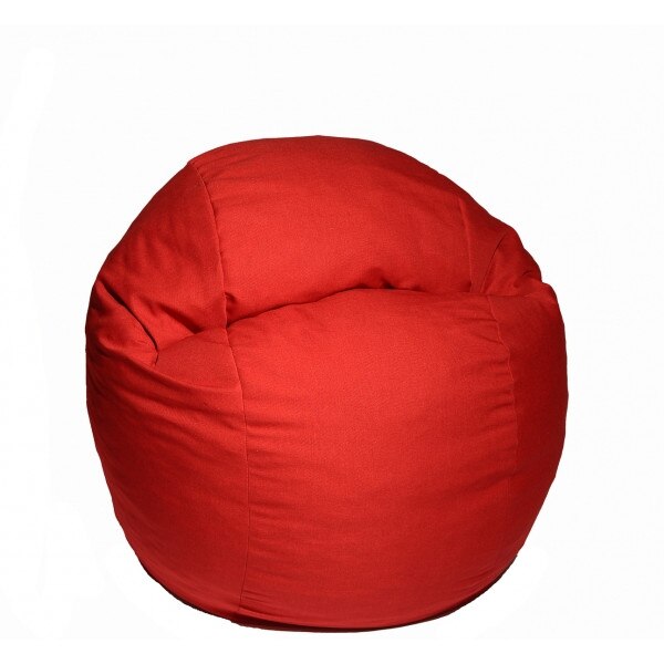 Fotoliu (Mare) King Size - Montana Red (Gama Diamond) husa detasabila, Transformabil in pat, Fabricat in Romania, umplut cu fulgi de burete memory mix®, marca Pufrelax