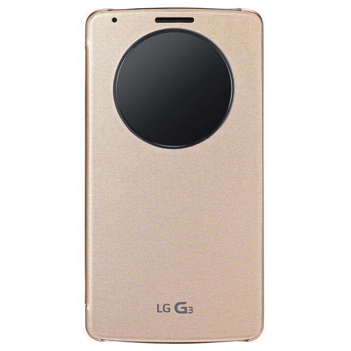 Калъф Quick Circle за LG G3, Златист