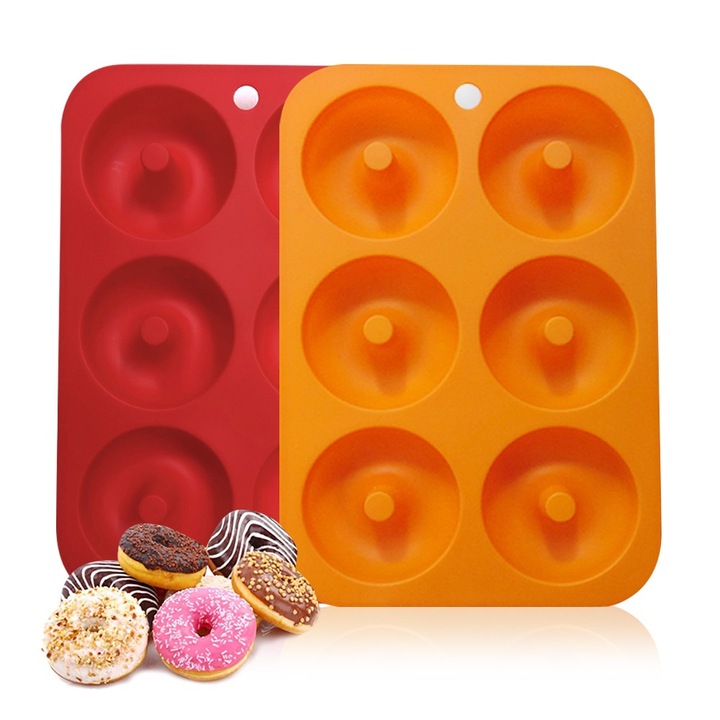 Forma pentru gogosi, Cozevdnt, silicon, non-stick, usor de curatat