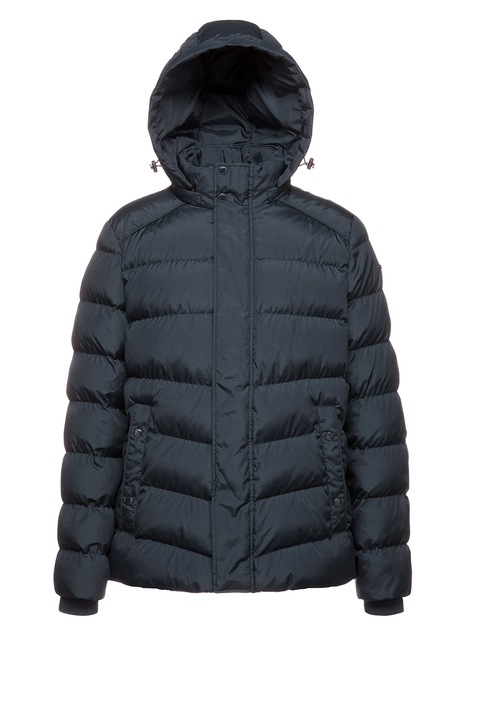 Geox, Късо яке Leitan с отделяща се качулка, Ултрамарин синьо