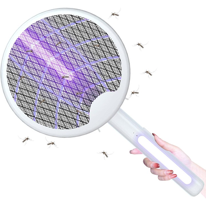 Електрическа хилка против комари Atron Buzz, Мухобойка, Батерия 2000mAh