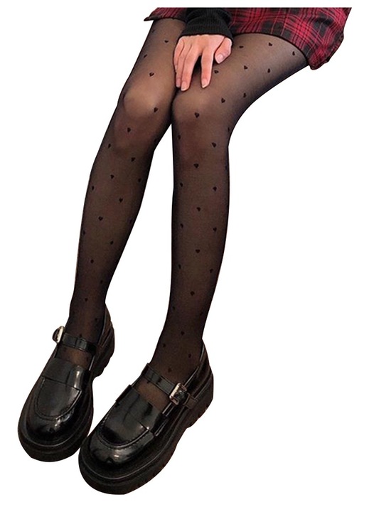 Dresuri dama, Clasic, microfibra, negru, One Size