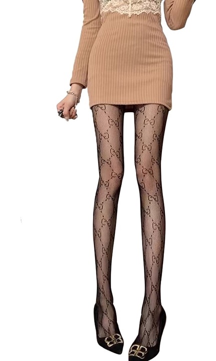 Dresuri dama, Clasic, microfibra, negru, one size