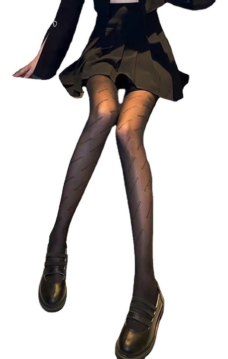 Dresuri dama, Clasic, microfibra, negru, one size