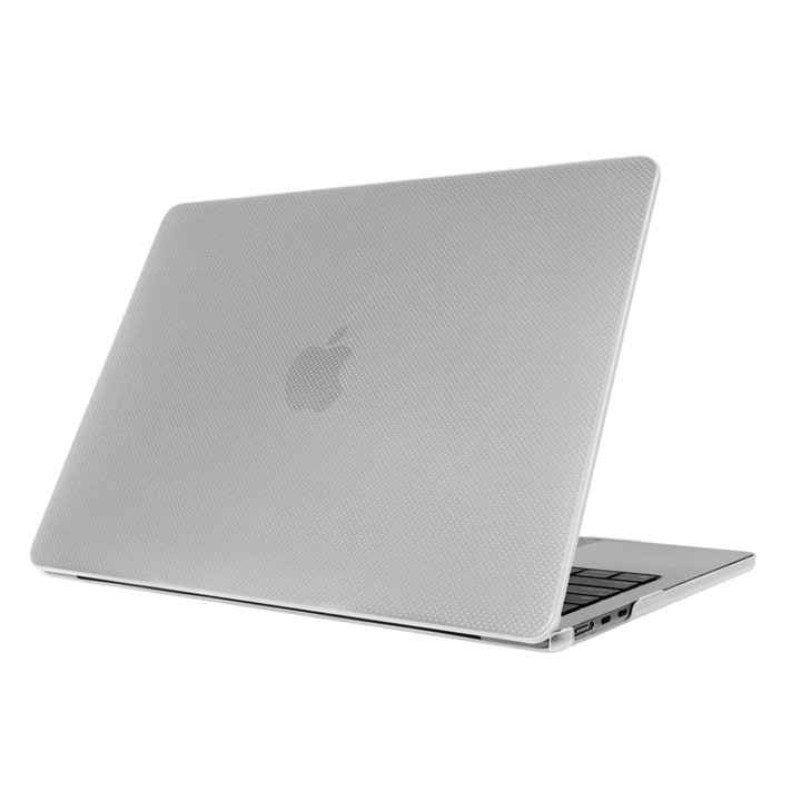 Защитен калъф, TOUCH, съвместим с Apple MacBook Air 13 "6" 2024-2022 M3/M2, SwitchEasy, прозрачно бял