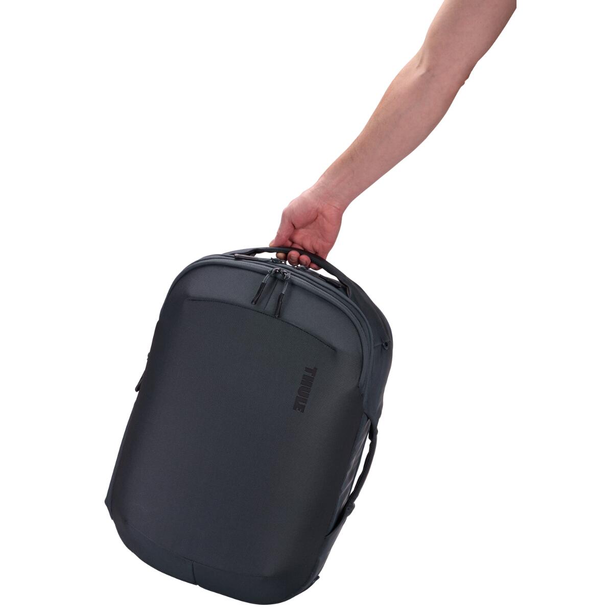 Rucsac de calatorie potrivit pentru un laptop 16" si o tableta de 12.9", 40 L, Negru