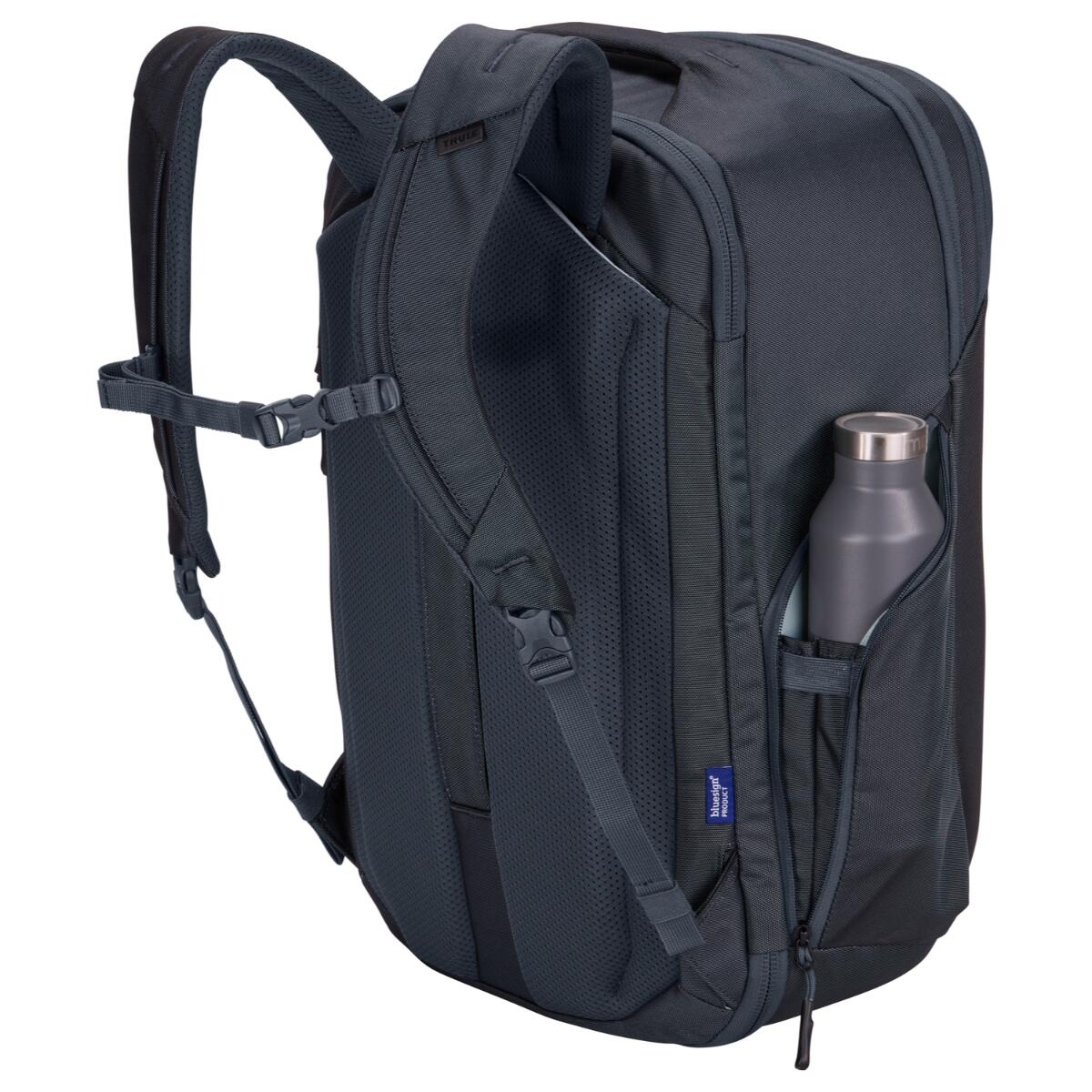 Rucsac de calatorie potrivit pentru un laptop 16" si o tableta de 12.9", 40 L, Negru