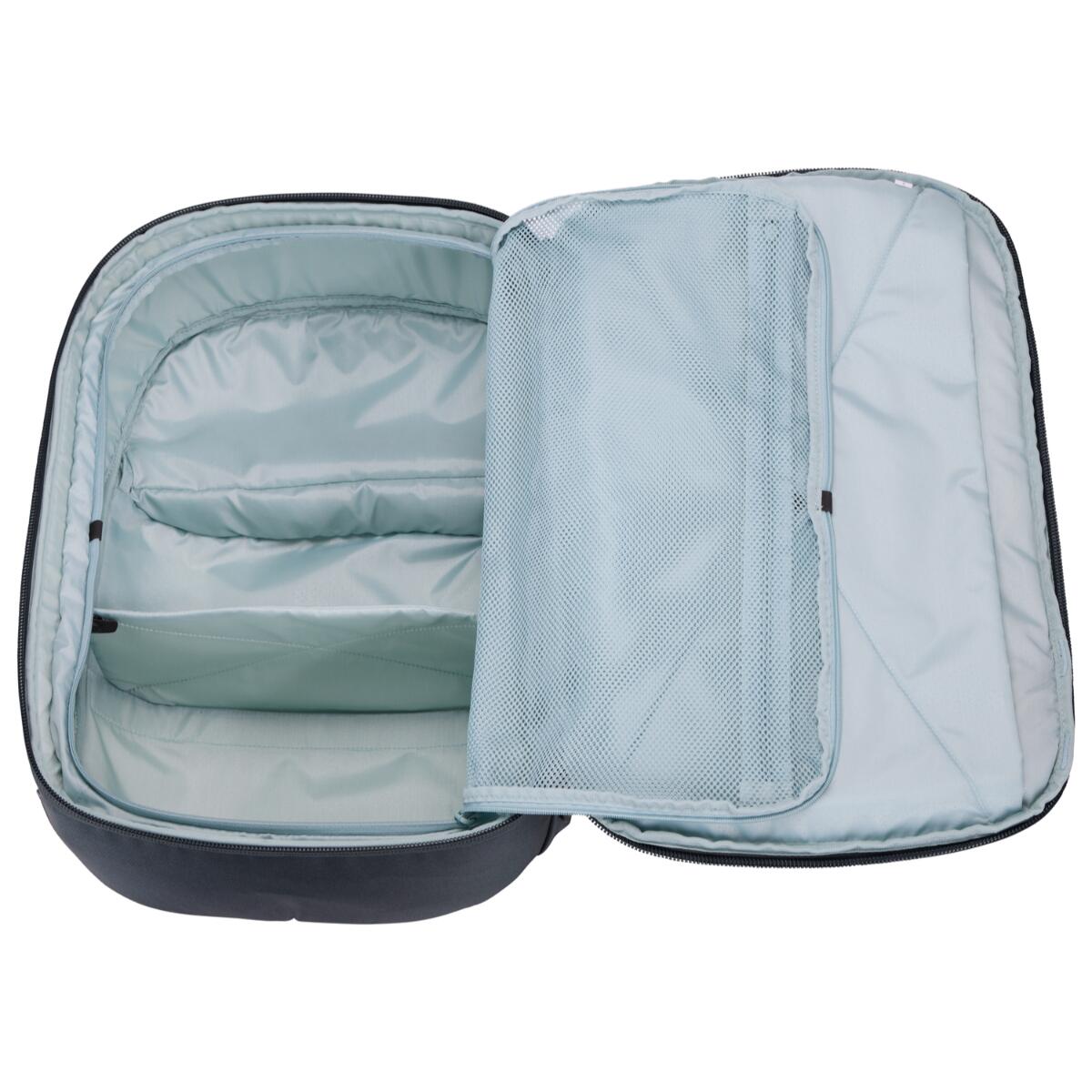 Rucsac de calatorie potrivit pentru un laptop 16" si o tableta de 12.9", 40 L, Negru