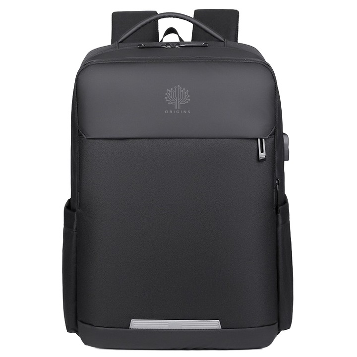 Rucsac/Ghiozdan laptop 15.6” ORIGINS BUSINESS DAILY impermeabil, cu borseta SMART PACK organizare accesorii si port USB