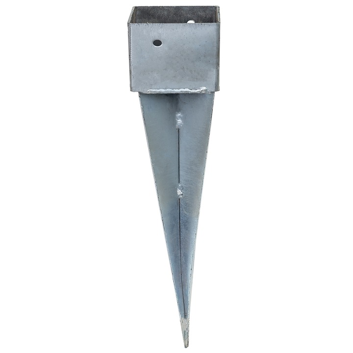 Fém tartó konzollal faoszlopokhoz 100 x 100mm / ZTS 5508