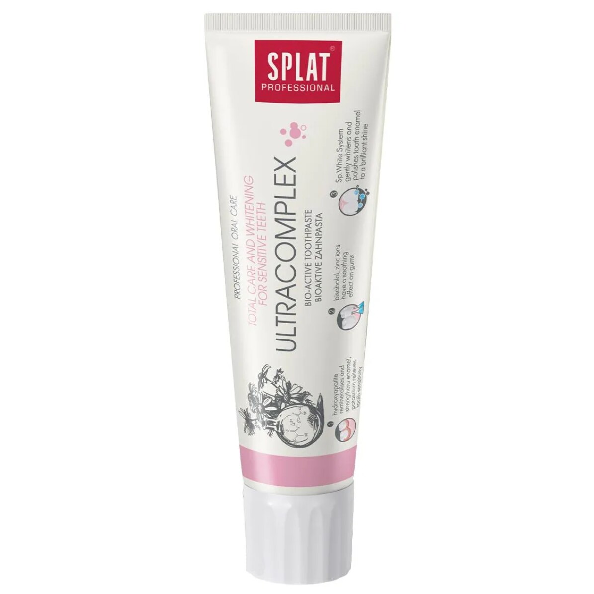 Splat Pasta Set, 3x Pasta de dinti, Splat Professional Bioactive Ultracomplex, 100 ...