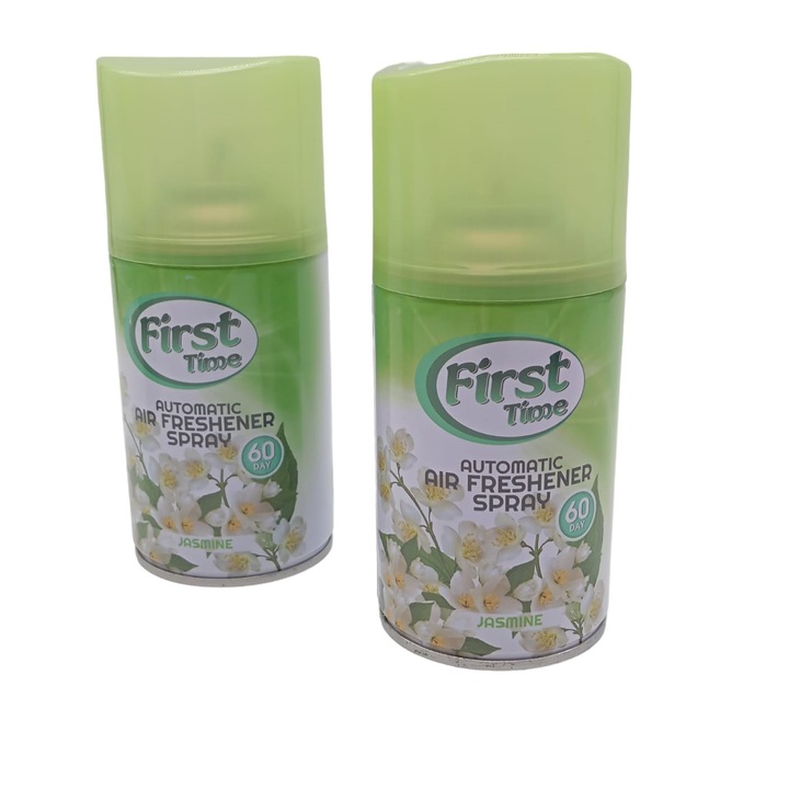 Pachet rezerva odorizant camera FIRST TIME, JASMINE,2x205ml